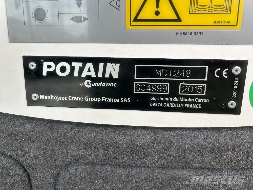 Potain MDT248-J10 タワークレーン