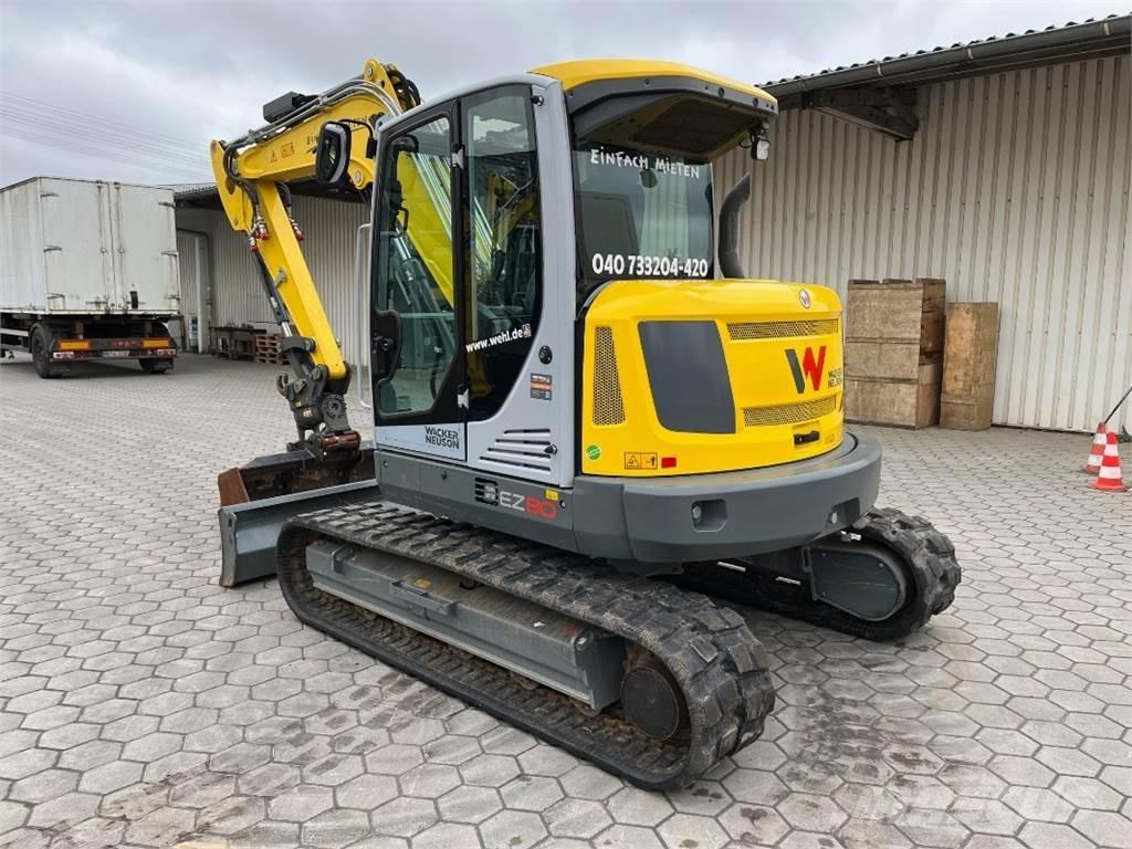 Neuson EZ80 中型油圧ショベル 7ｔ-12ｔ（ユンボ・パワーショベル・バックホー）