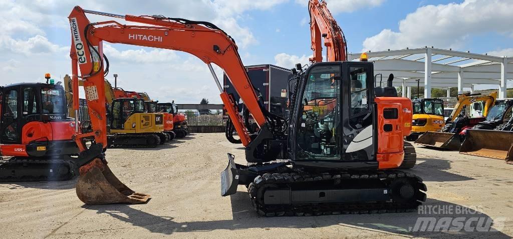 Hitachi ZX 85 中型油圧ショベル 7ｔ-12ｔ（ユンボ・パワーショベル・バックホー）
