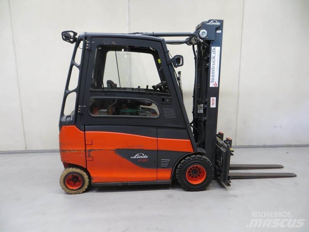 Linde E30 バッテリーフォークリフト
