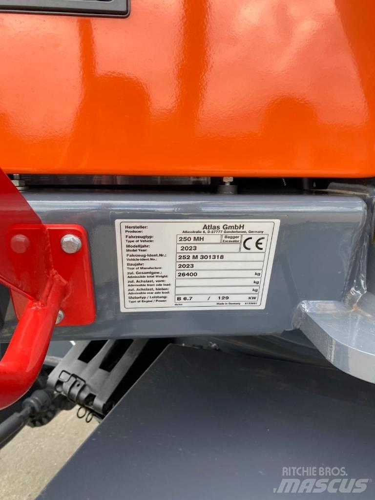 Atlas 250MH 廃棄物／工業産廃処理機