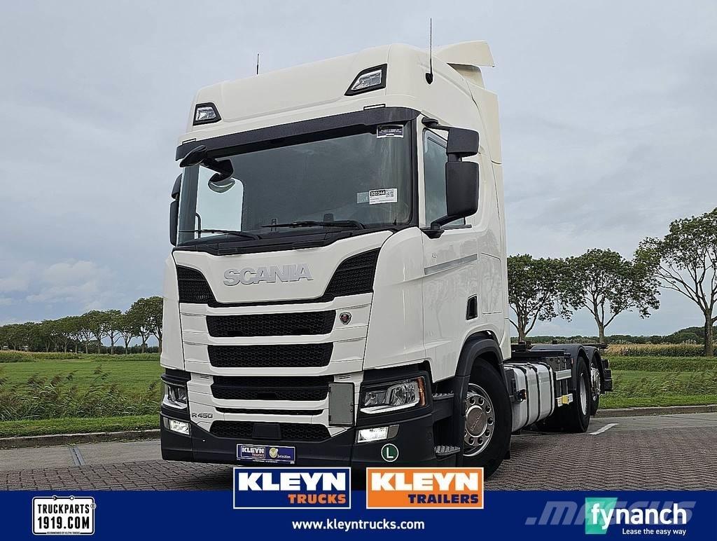Scania R450 6x2*4 ケーブルリフト着脱式トラック