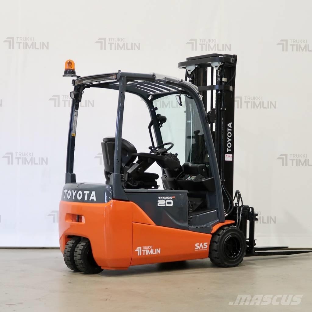 Toyota 8FBE20T バッテリーフォークリフト
