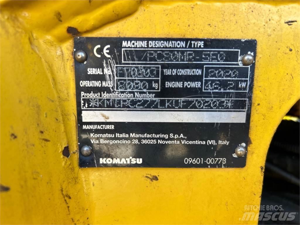 Komatsu PC80 MR 中型油圧ショベル 7ｔ-12ｔ（ユンボ・パワーショベル・バックホー）
