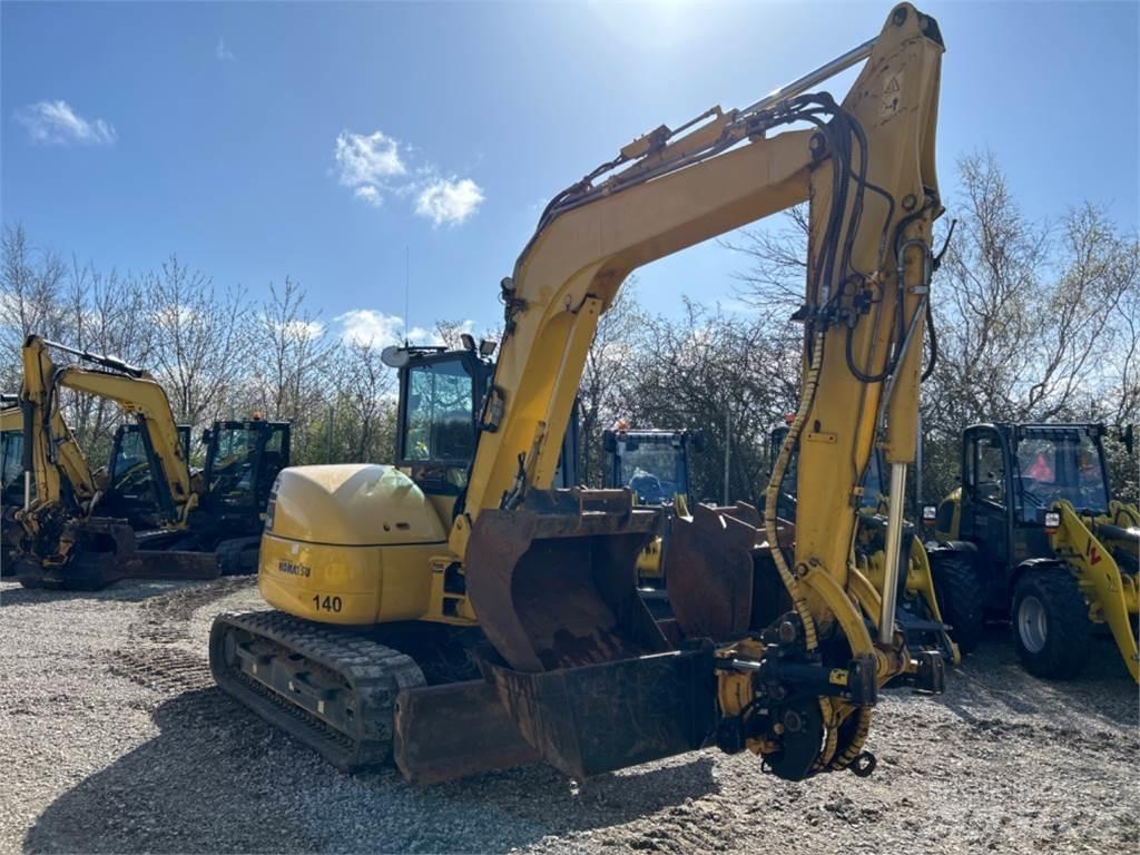 Komatsu PC80 MR 中型油圧ショベル 7ｔ-12ｔ（ユンボ・パワーショベル・バックホー）
