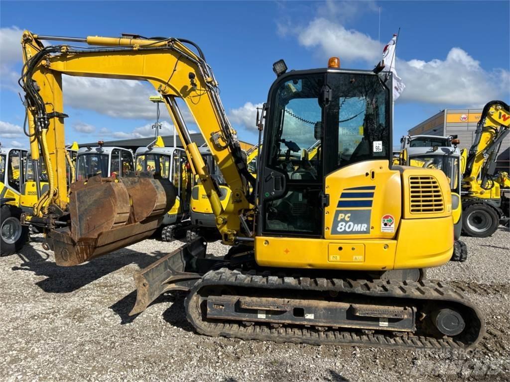Komatsu PC80 MR 中型油圧ショベル 7ｔ-12ｔ（ユンボ・パワーショベル・バックホー）