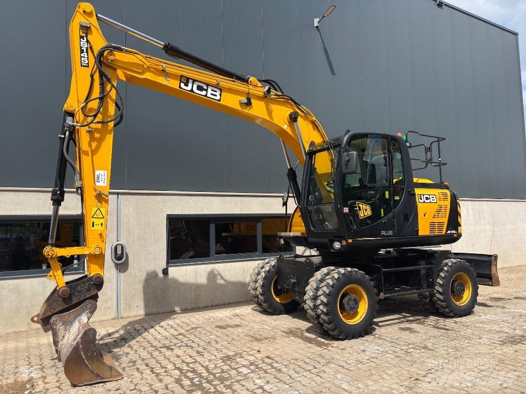 JCB JS 145 W - 160 W ホイール式油圧ショベル（パワーショベル・ユンボ・バックホー）