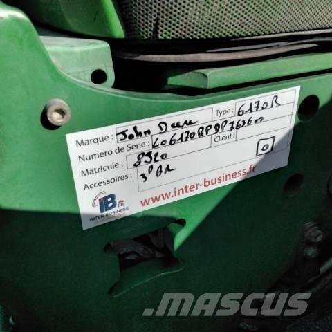 John Deere 6170 R トラクター