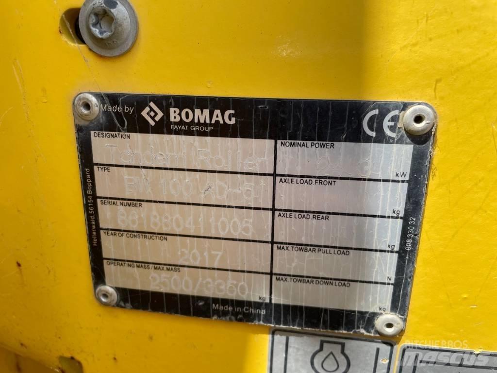 Bomag BW 100 AD-5 タンデムローラ