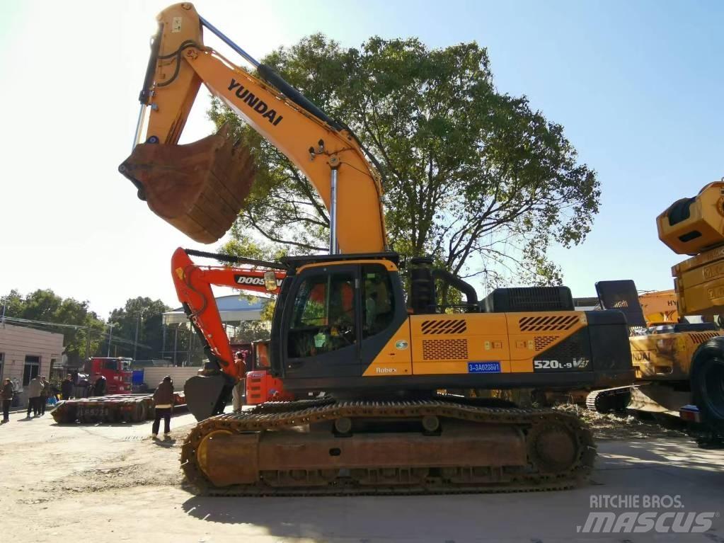 Hyundai 520lc-9vs 大型油圧ショベル12t以上（パワーショベル・ユンボ）