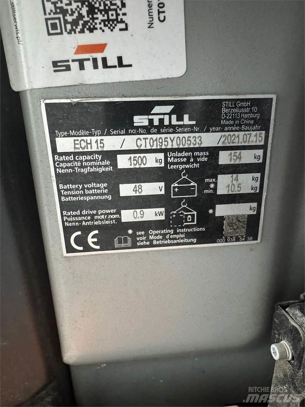 Still ECH 15 ローリフト