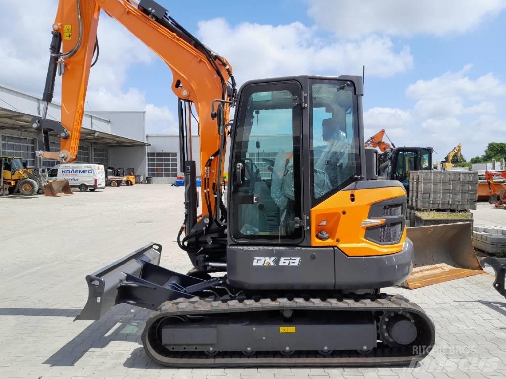 Doosan DX 63-7 ミニ油圧ショベル 7t以下（ミニユンボ・ミニディガー）
