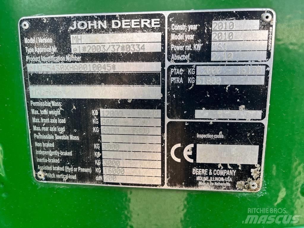 John Deere 5430 I 自走式噴霧器
