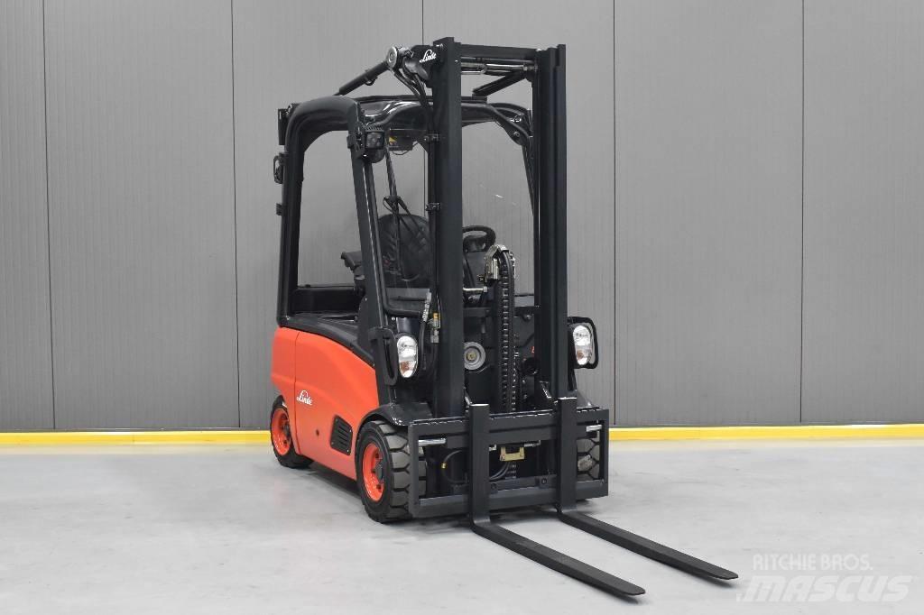 Linde E 16 P-01 バッテリーフォークリフト