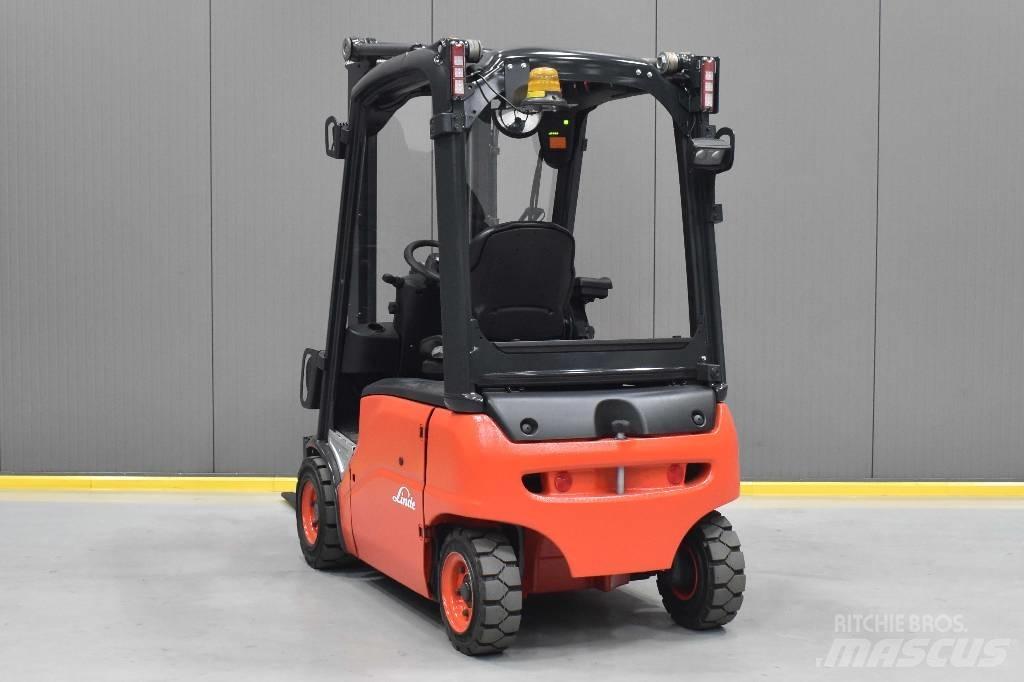 Linde E 16 P-01 バッテリーフォークリフト