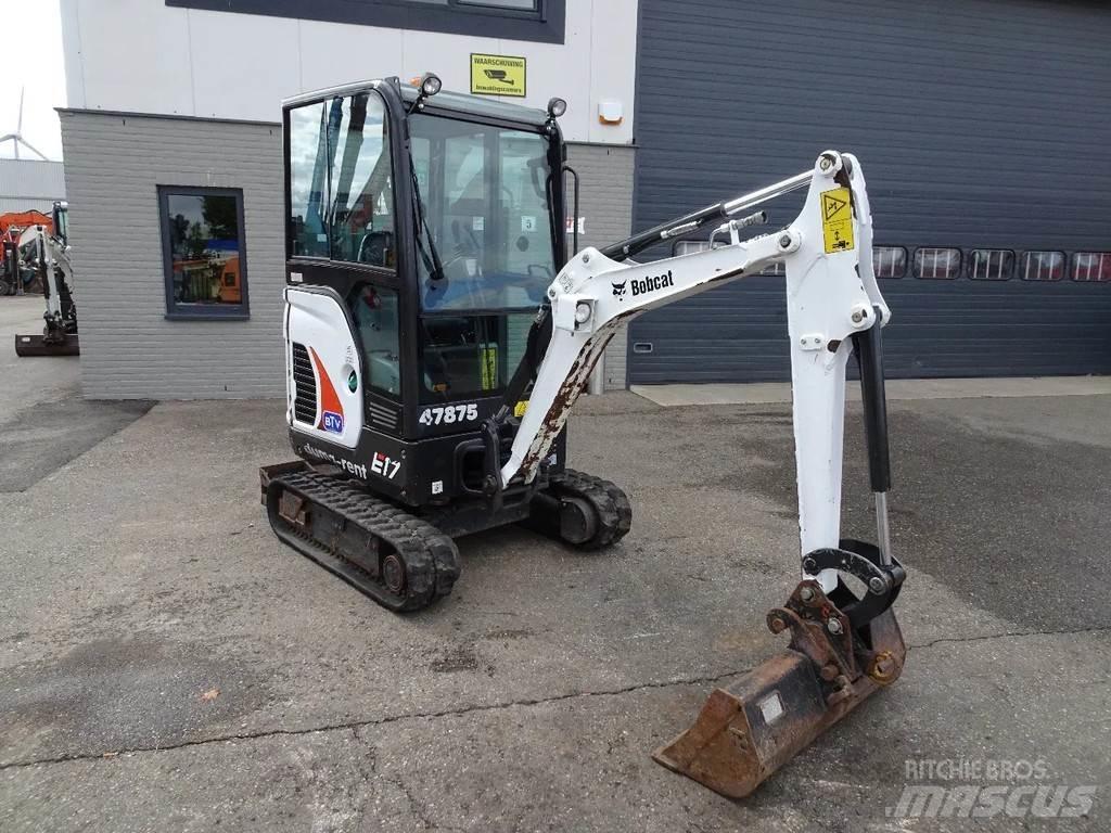 Bobcat E17 ミニ油圧ショベル 7t以下（ミニユンボ・ミニディガー）