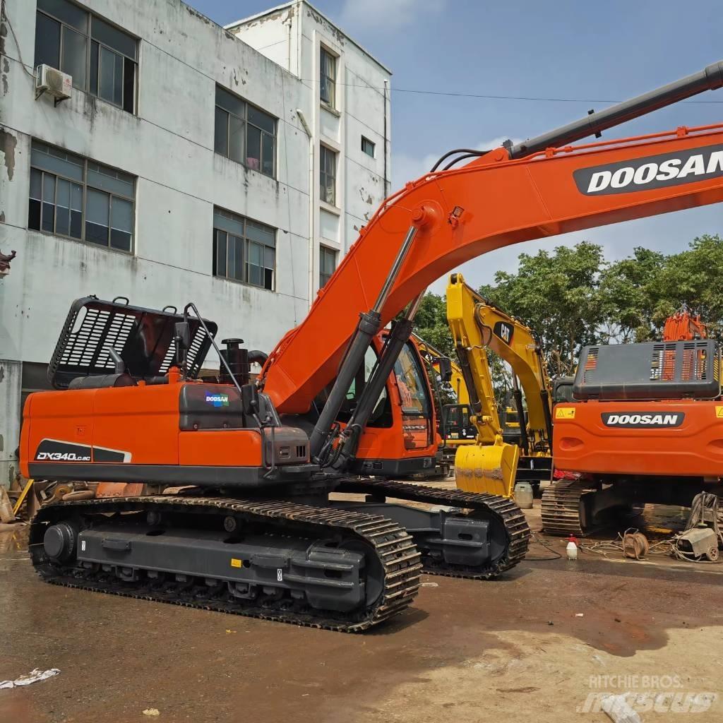 Doosan DX 340 LC-9C 大型油圧ショベル12t以上（パワーショベル・ユンボ）