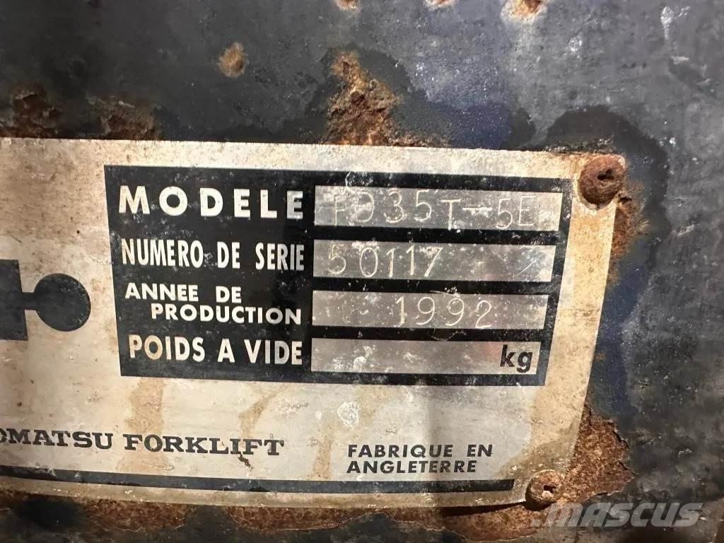 Komatsu FD 35 ディーゼル・軽油