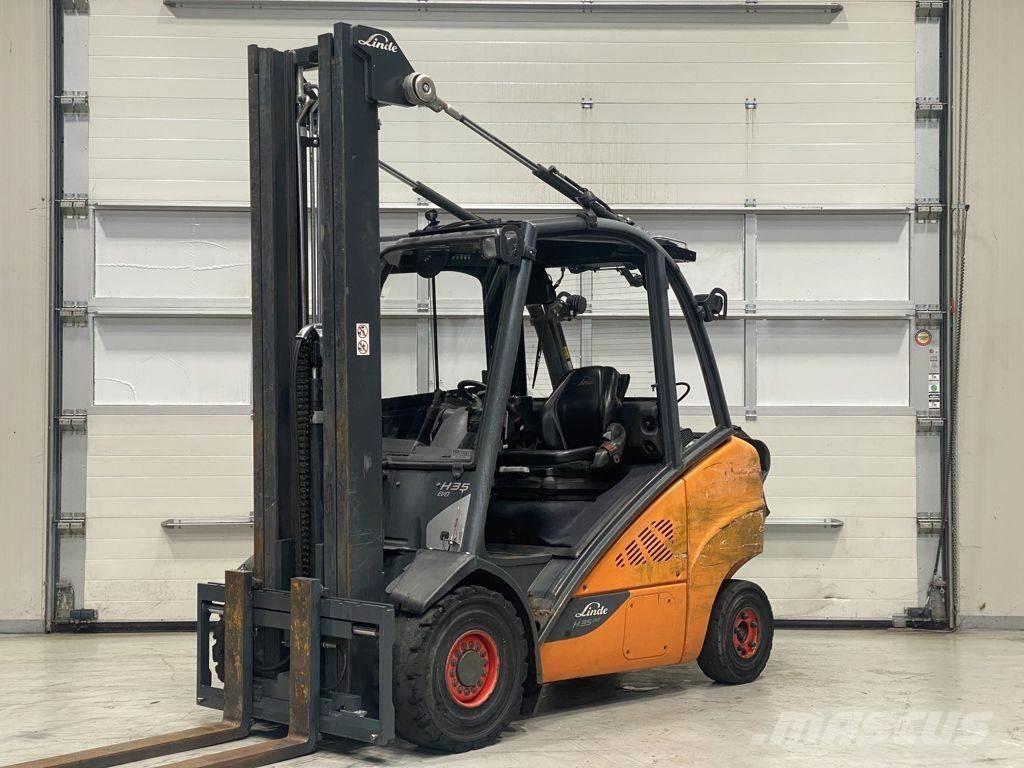 Linde H35T-02 LPGフォークリフト