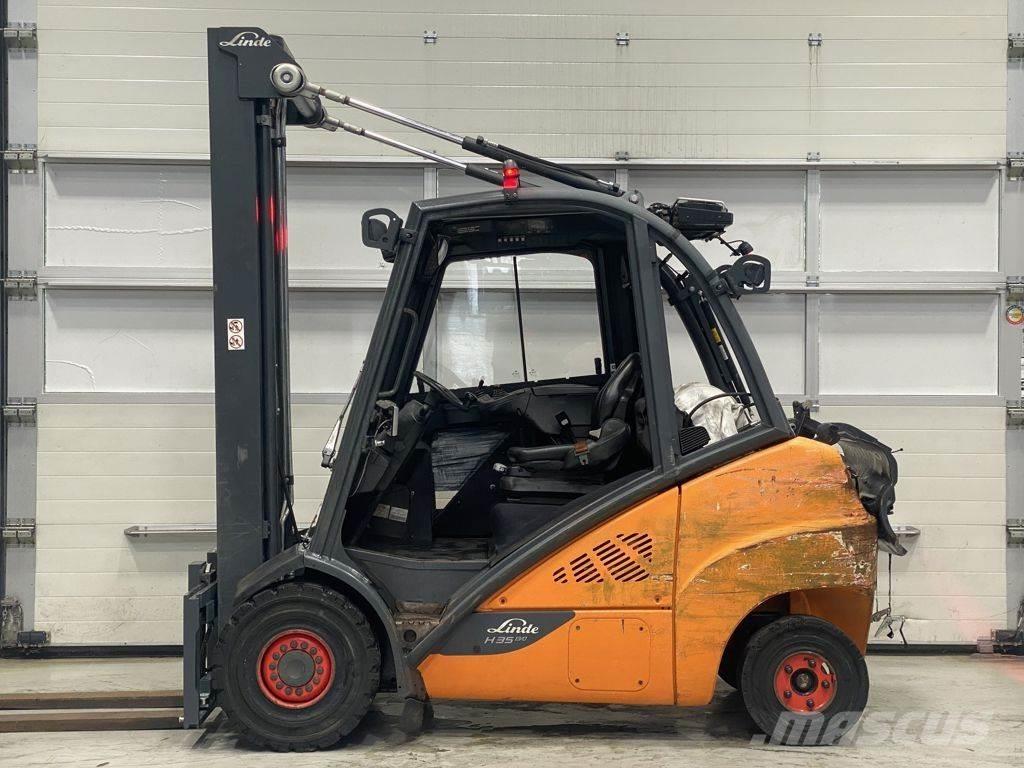 Linde H35T-02 LPGフォークリフト