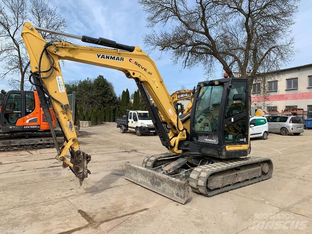Yanmar Vio 80-1A 中型油圧ショベル 7ｔ-12ｔ（ユンボ・パワーショベル・バックホー）