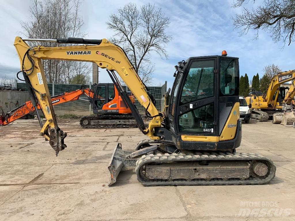 Yanmar Vio 80-1A 中型油圧ショベル 7ｔ-12ｔ（ユンボ・パワーショベル・バックホー）