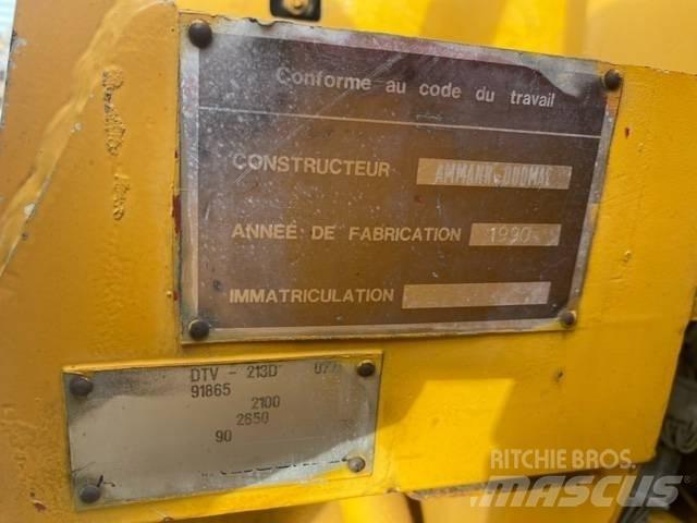 Ammann DTV 213D タンデムローラ
