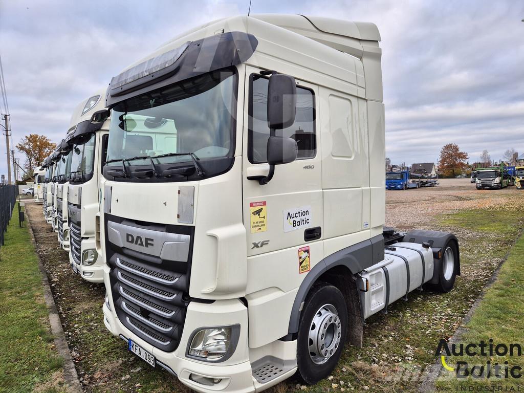 DAF XF 480 FT 中古トラクターヘッド | トレーラーヘッド