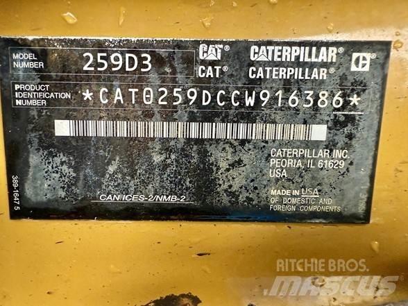CAT 259D3 スキッドステアローダー