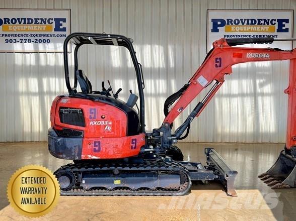 Kubota KX033-4 ミニ油圧ショベル 7t以下（ミニユンボ・ミニディガー）