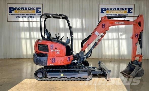Kubota KX033-4 ミニ油圧ショベル 7t以下（ミニユンボ・ミニディガー）