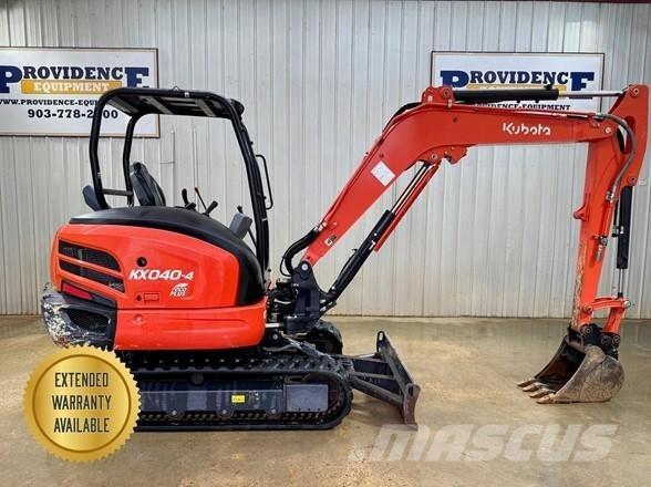 Kubota KX040-4 ミニ油圧ショベル 7t以下（ミニユンボ・ミニディガー）