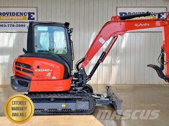 Kubota KX040-4 ミニ油圧ショベル 7t以下（ミニユンボ・ミニディガー）