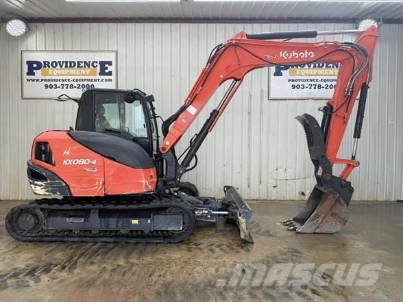 Kubota KX080-4 大型油圧ショベル12t以上（パワーショベル・ユンボ）