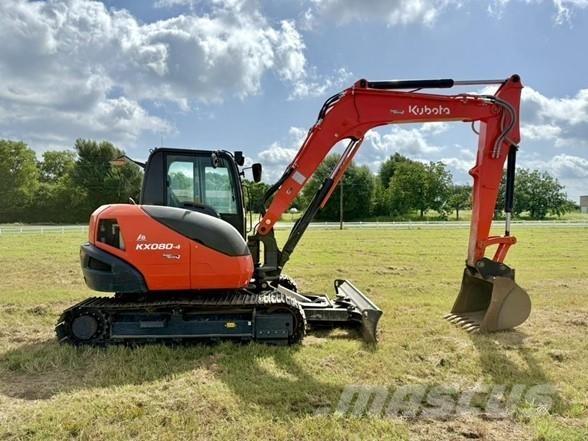 Kubota KX080-4 大型油圧ショベル12t以上（パワーショベル・ユンボ）
