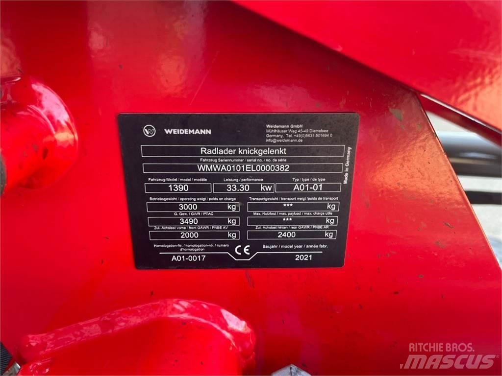 Weidemann 1390 農業機械 -　その他
