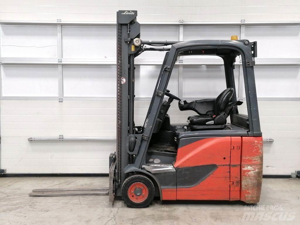 Linde E16H-02 バッテリーフォークリフト