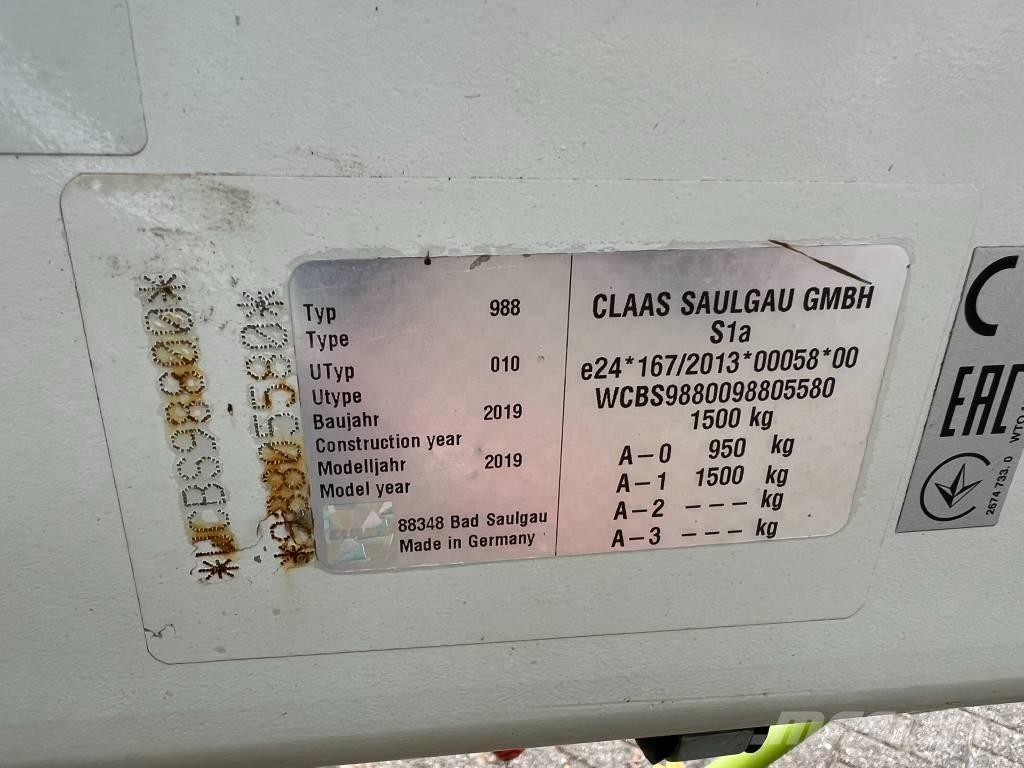 CLAAS liner 2900 ウィンドローア/レーキ