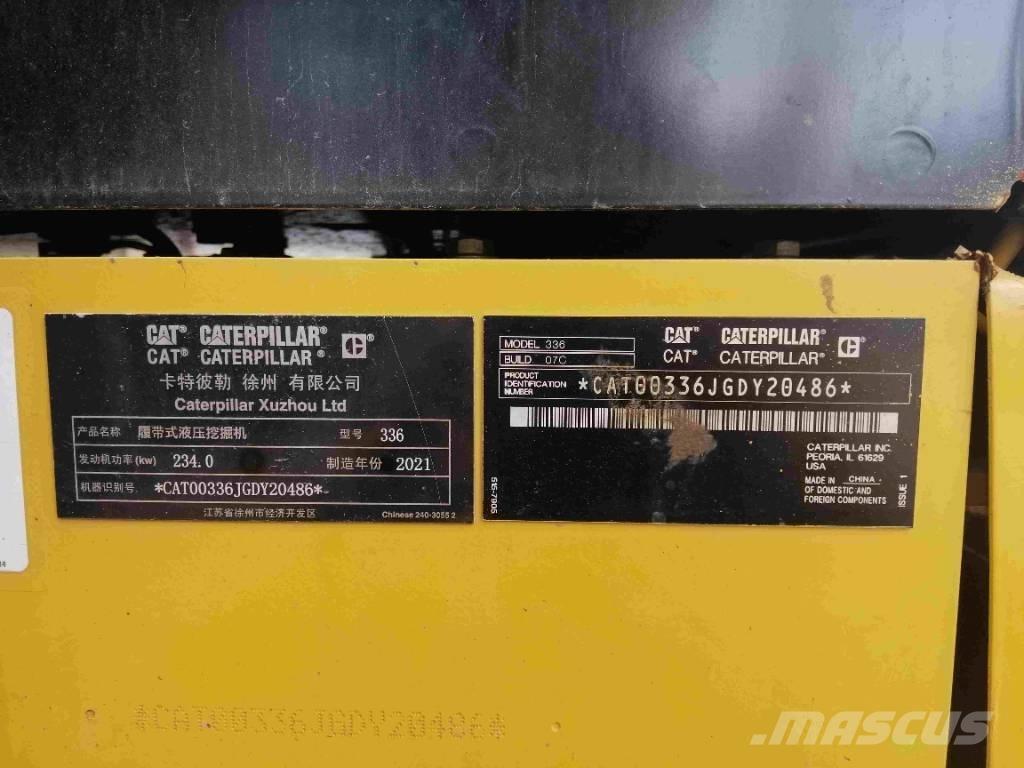CAT 2020 CAT 336 大型油圧ショベル12t以上（パワーショベル・ユンボ）
