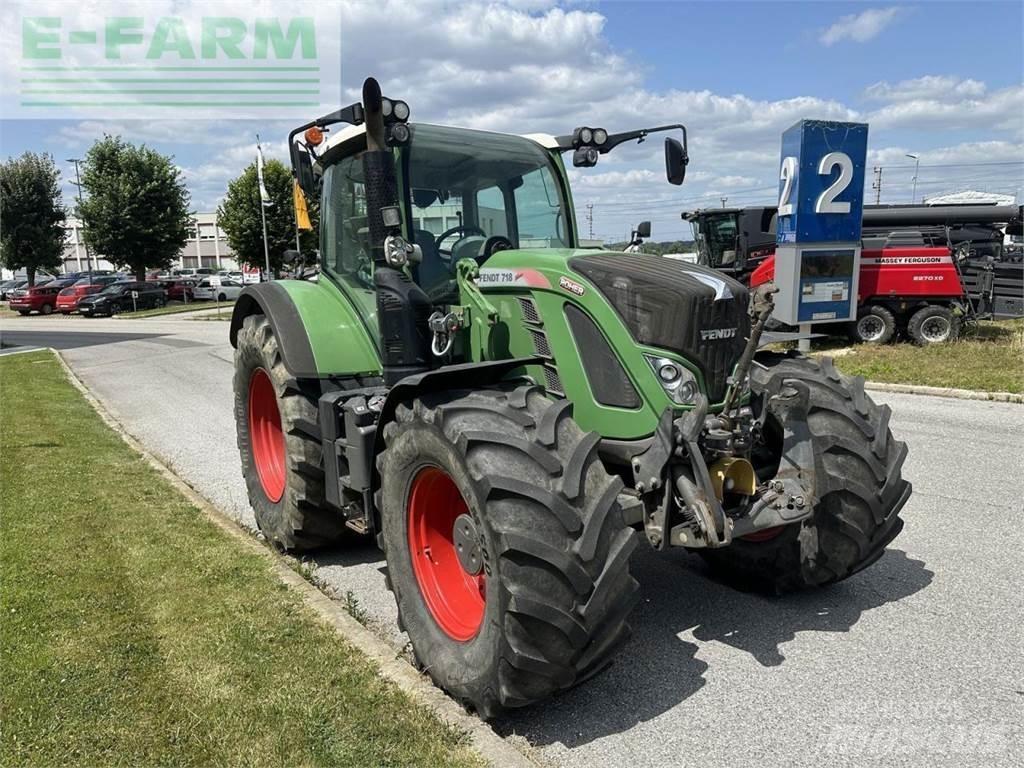 Fendt 718 vario トラクター