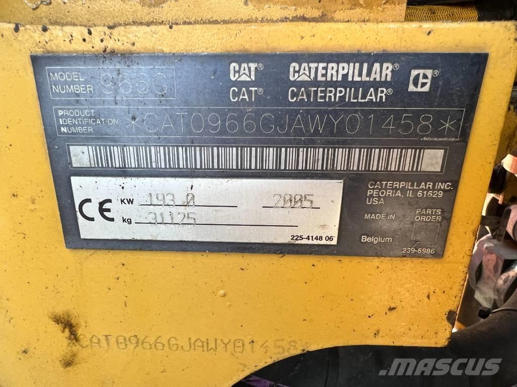 CAT 966 G II ホイールローダー・タイヤショベル