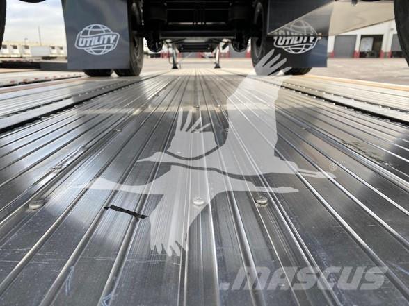 Utility 4000AE フラットベッドセミトレーラー／ドロップサイドセミトレーラー