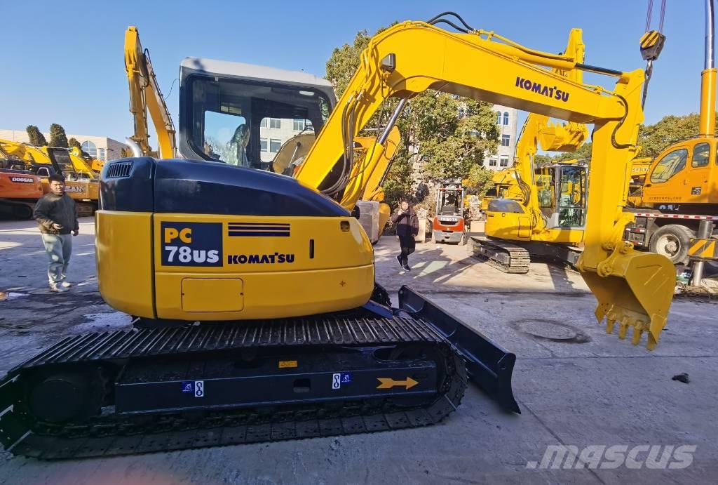 Komatsu PC 78 US-6 中型油圧ショベル 7ｔ-12ｔ（ユンボ・パワーショベル・バックホー）
