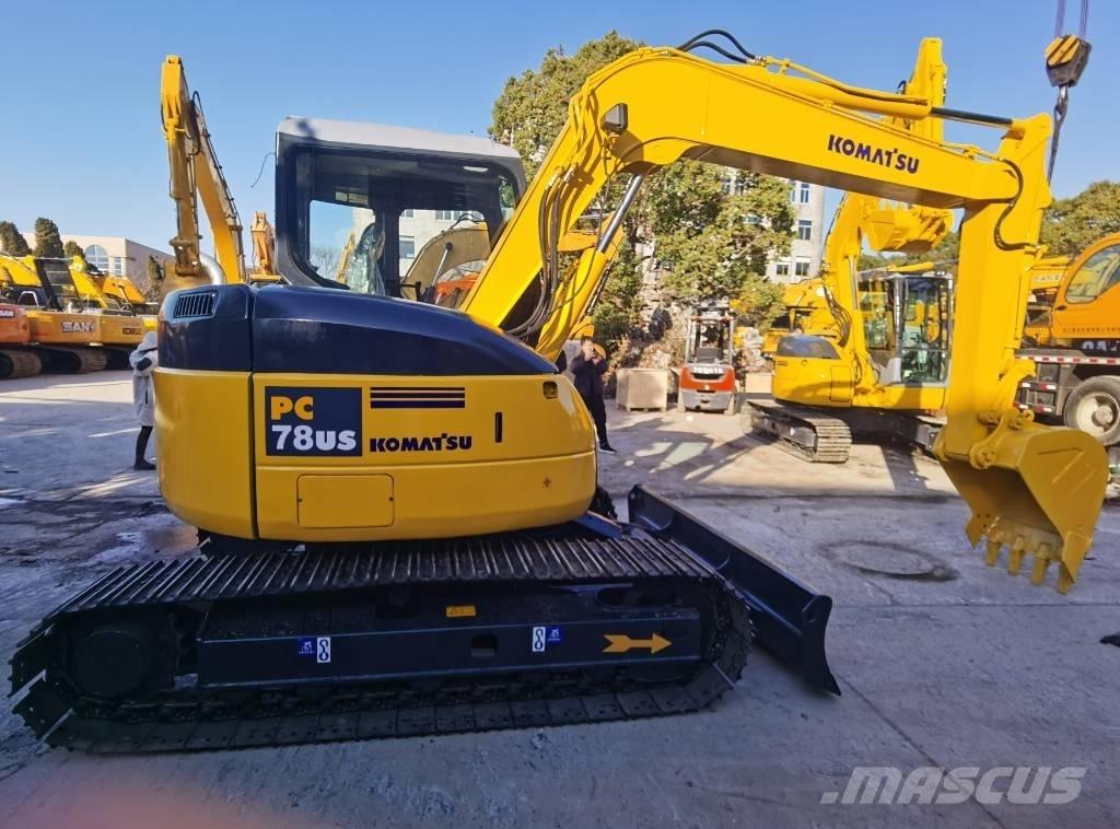Komatsu PC 78 US-6 中型油圧ショベル 7ｔ-12ｔ（ユンボ・パワーショベル・バックホー）