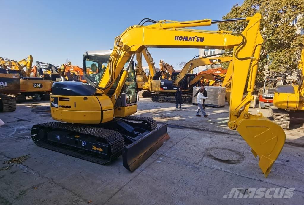Komatsu PC 78 US-6 中型油圧ショベル 7ｔ-12ｔ（ユンボ・パワーショベル・バックホー）