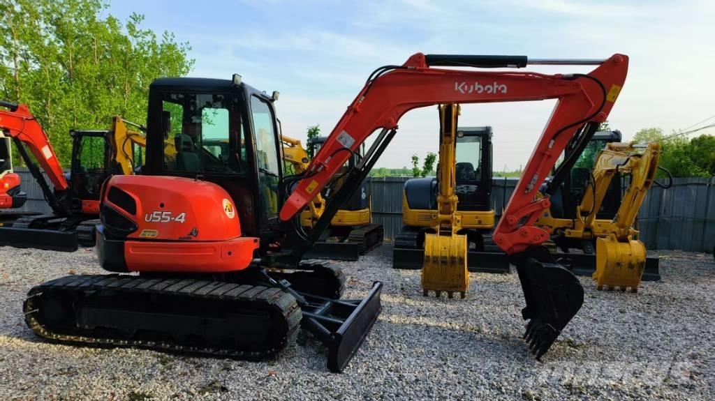Kubota U 55-4 ミニ油圧ショベル 7t以下（ミニユンボ・ミニディガー）