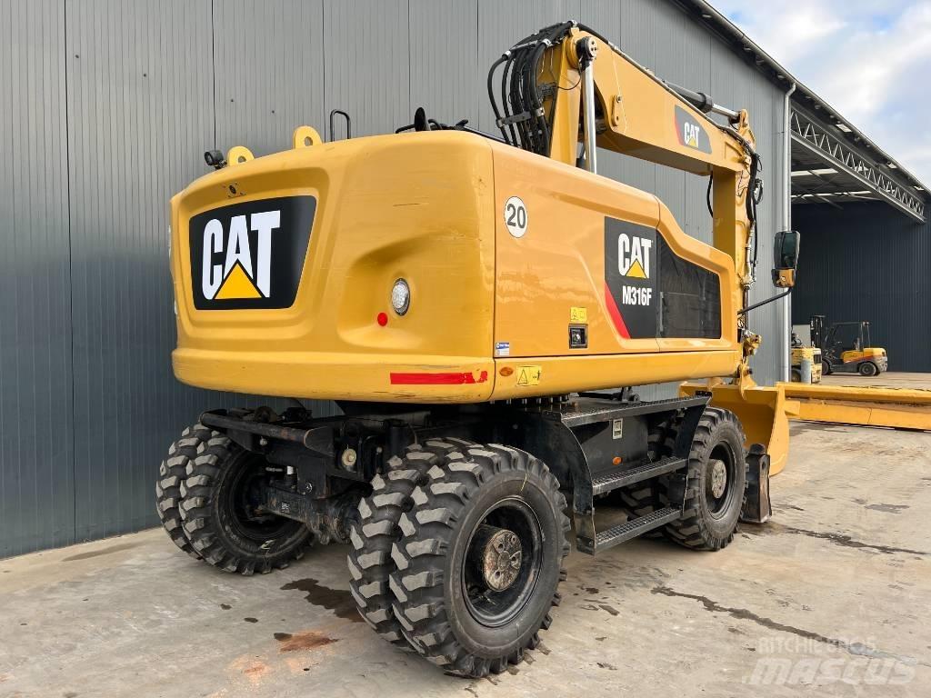 CAT M316F ホイール式油圧ショベル（パワーショベル・ユンボ・バックホー）
