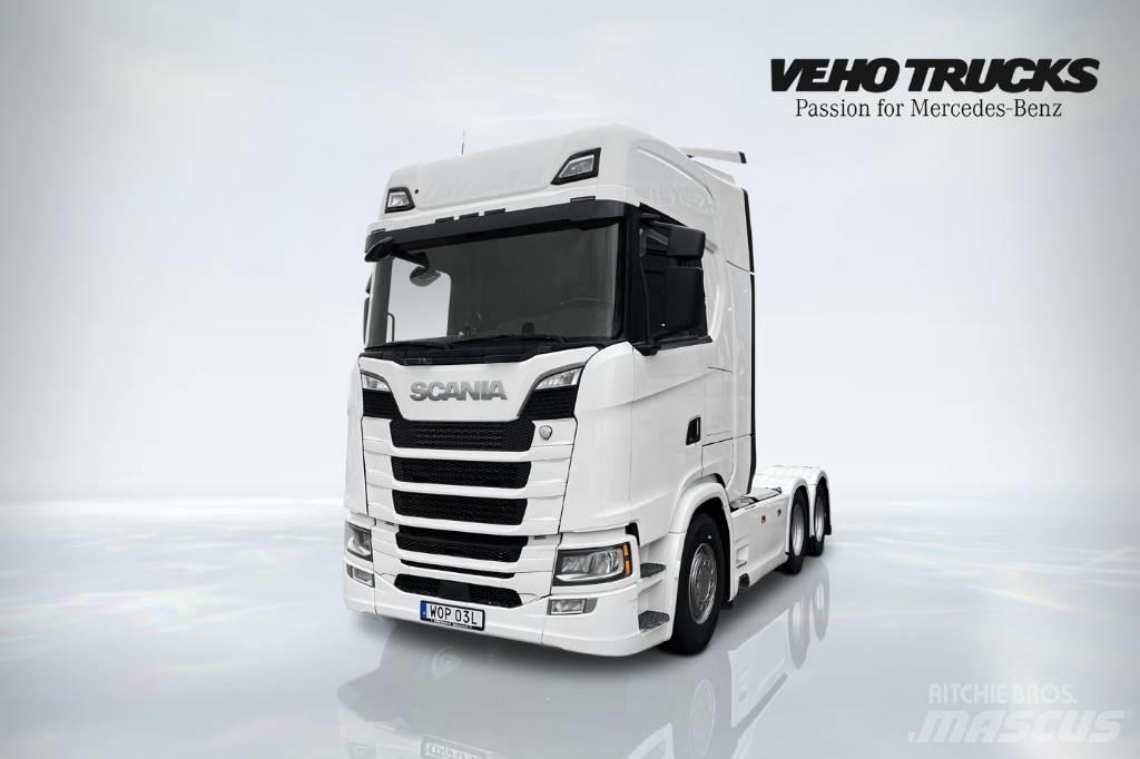 Scania S 580 6x2 中古トラクターヘッド | トレーラーヘッド