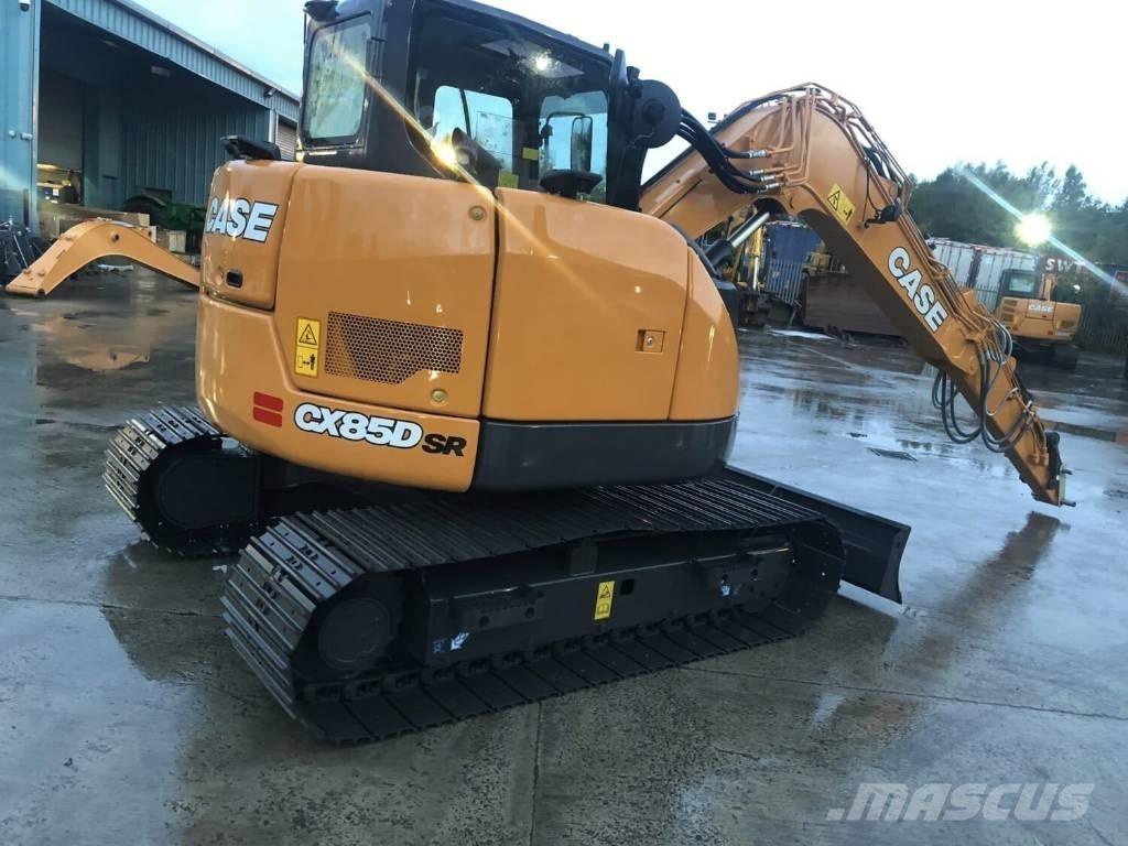 CASE CX 85 D SR 中型油圧ショベル 7ｔ-12ｔ（ユンボ・パワーショベル・バックホー）