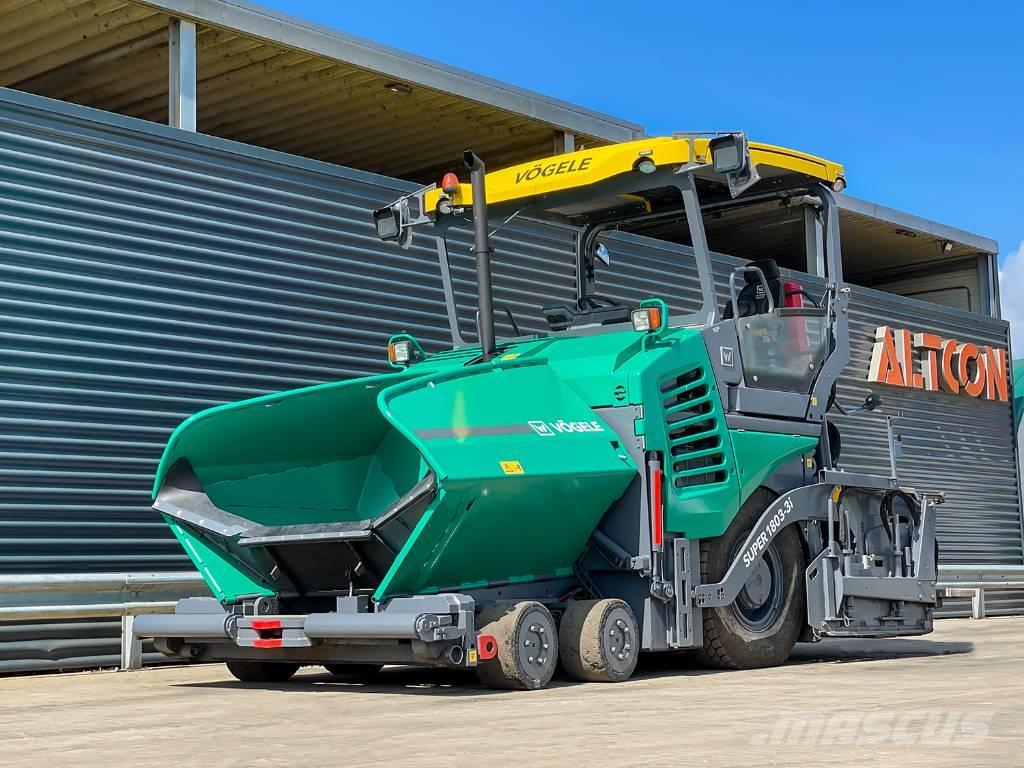 Vögele SUPER 1803-3I アスファルトフィニッシャ